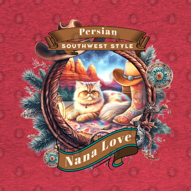 Southwest Sedona Country Cat Nana Love 4BP by catsloveart